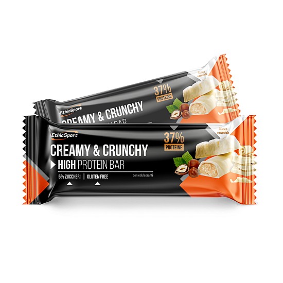 Creamy & Crunchy – Ciocolata Alba și Nucă