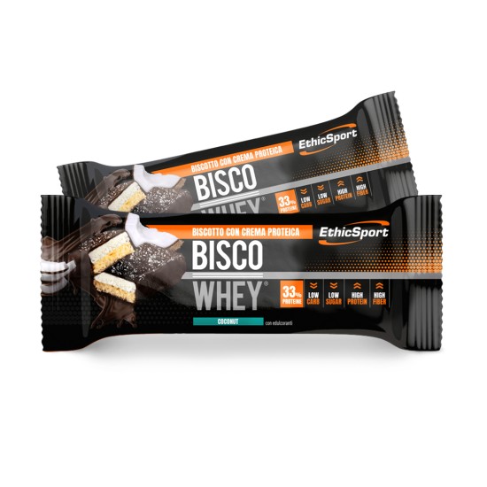 BISCO WHEY - BATON CU CONȚINUT RIDICAT DE PROTEINE - NUCĂ DE COCOS BISCO WHEY - BATON CU CONȚINUT RIDICAT DE PROTEINE - NUCĂ DE COCOS